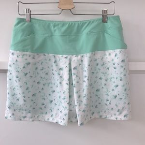 Adidas Golf Tour Mixed Print Pull On Skirt / Skort